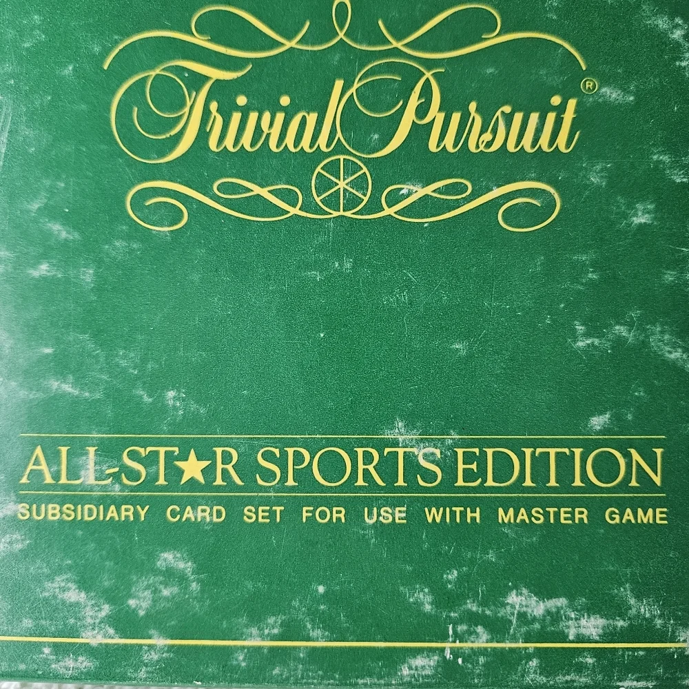 Trivial Pursuit Card‎ Game - All Star Sports Edition Expansion Set VINTAGE - Picture 11 of 16